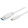 MicroConnect Gen1 USB-C to A Cable, 0.2m (USB3.1CA02W)