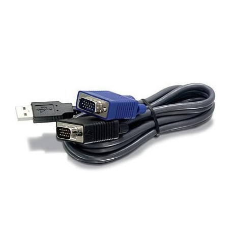 TRENDnet 10ft USB/VGA KVM cable (TK-CU10)