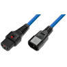 MicroConnect Powercord C13 IEC Lock - C14 