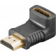 MicroConnect HDMI 19 Angled Adaptor F-M (HDM19F19MA2)