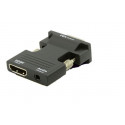 MicroConnect HDMI Female - VGA Male (HDMIVGAAUDIOB)