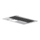 HP SPS-TOPCOVER W/KB CP+PS BL FR 
