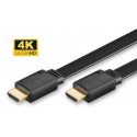 MicroConnect HDMI High Speed flat cable, 2m (HDM19192V1.4FLAT)