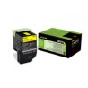 Lexmark 80C20Y0 Toner Yellow