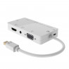 MicroConnect Mini DP to DVI/HDMI/VGA/Audio (MDPDVIHDMIVGAAA)