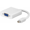 MicroConnect Mini Displayport-VGA M-F White (MDPVGA)