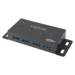 LogiLink USB 3.0 Hub, 4-port, metal, (UA0149)