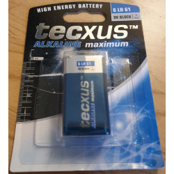 CoreParts Alkaline Mang 9V Block 200 mAh (MBR9V/6LR61)