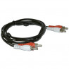 MicroConnect Stereo RCA Cable, 1.5 meter (AUDCC2)