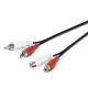MicroConnect Stereo Ext. Cable, 1.5 meter (AUDCH2)