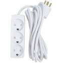 MicroConnect 3-way Danish Power Strip 3m 