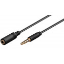 MicroConnect Headphone & Audio Cable, 1.5m (IPOD001B)
