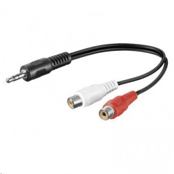 MicroConnect Audio Adapter Cable, 0,2 meter (AUDALHF02)