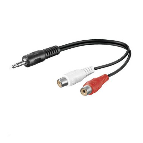 MicroConnect Audio Adapter Cable, 0,2 meter (AUDALHF02)