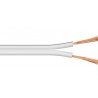 MicroConnect Speaker cable, 100m, white (AUDSPEAKER6)