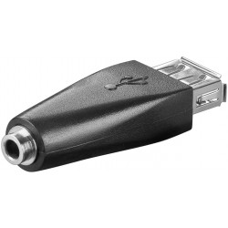 MicroConnect USB 2.0 Adapter (USBA/3,5MMAF)