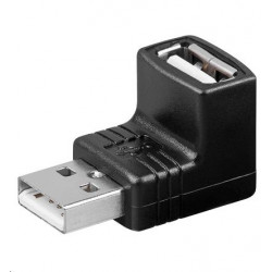 MicroConnect USB 2.0 adapter A - A 90° M-F (USBAMAFA)