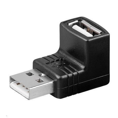 MicroConnect USB 2.0 adapter A - A 90° M-F (USBAMAFA)