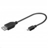 MicroConnect USB A - B Micro F-M 0,20m (USBABMICRO2)