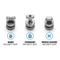 Kensington ClickSafe 3-in-1 Anchor Pack 