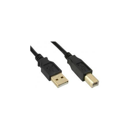 MicroConnect USB2.0 A-B 3m M-M Goldplated (USBAB3G)