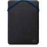 HP Protective Reversible Protective 14.1" Blue Laptop Sleeve (2F1X4AA)