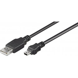MicroConnect USB A - Mini USB B 5P 10m M-M (USBAMB510)