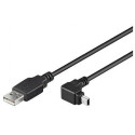 MicroConnect USB A - Mini USB Angled B 5P (USBAMB52A)