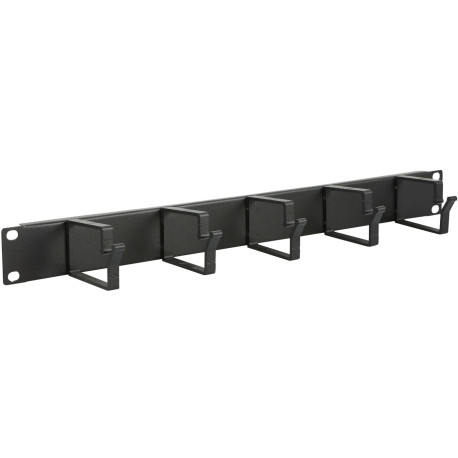 Lanview 1U 19 CABLE ORGANIZER PANEL, (RAO100BL)
