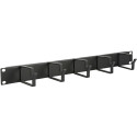 Lanview 1U 19 CABLE ORGANIZER PANEL, (RAO100BL)