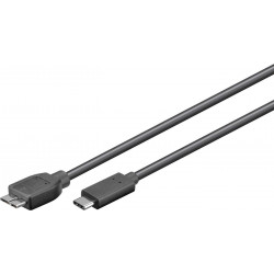 MicroConnect USB-C to USB3.0 Micro B 0,6M (USB3.1CAMIB3.06)