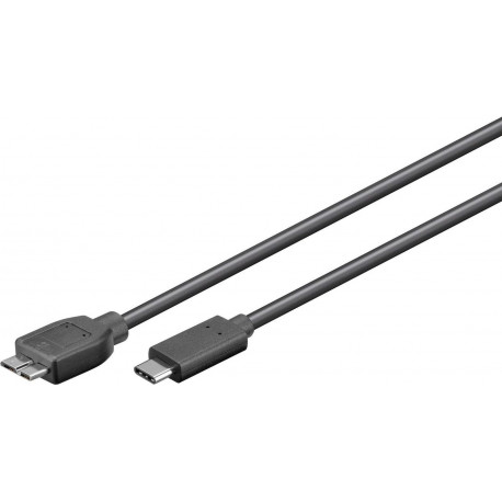 MicroConnect USB-C to USB3.0 Micro B 0,6M (USB3.1CAMIB3.06)