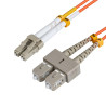 MicroConnect LC/UPC-SC/UPC 1m OM2 Fibre (FIB422001-2)
