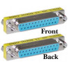 MicroConnect Mini Gender DB25 F/F (MOD25F25F)
