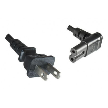 MicroConnect Power Cord US - C7 Angled 1.8m (PE110718A)