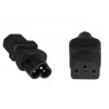 MicroConnect Power Adapter C6 to C13 F-F (PE613AD)