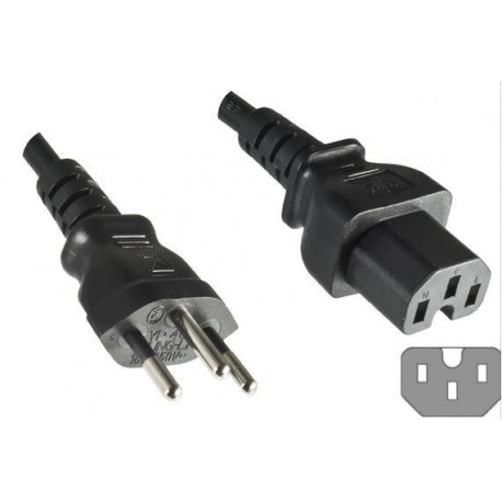 MicroConnect Power Cord Swiss - C15 1.8m (PE160518)