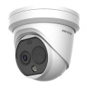 Hikvision Bi-spectrum Thermo, 256 x 192, 12 μm, NETD, 5.71 mrad, F1.0, 1/2.7" Progressive Scan CMOS, 2688 x 1520