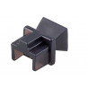 MicroConnect Dust cover for RJ45 port, blac (CABLEMANA-10)