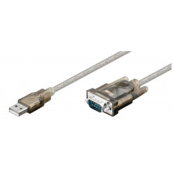MicroConnect USB2.0 - Serial DB9 M-M, 1,5m (68875)
