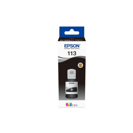 Epson EcoTank 113 Black 7500 Pages Inkrefill C13T06B140