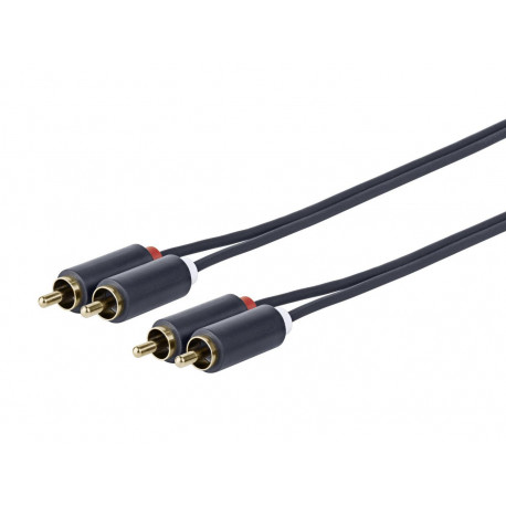 Vivolink 2 X RCA - 2 X RCA M-M 25 M (PRORCARCA25)