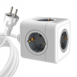 MicroConnect PowerCube, 5 Schuko outlets, (MC-CUBE015)