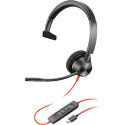 HP Blackwire 3310 Microsoft Teams avec adaptateur USB-C/A TAA