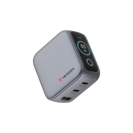 Verbatim Mini GaN Charger 65W with 