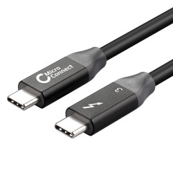 MicroConnect Thunderbolt 3 Cable, 0.5M (TB3005)