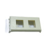 Vivolink Outlet Panel for 2 x Keystone 