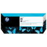  HP 81 ORIGINAL CARTOUCHE ENCRE TEINTEE NOIR 680ML (C4930A)