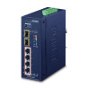 Planet IP30 6-Port Gigabit Switch (IGS-624HPT)