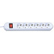 Bachmann 6-way Desk socket outlet, 